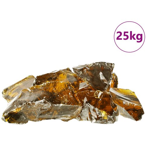  Vrtne kamenčiće Smeđa 12 cm Stakl Slike