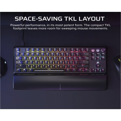 Corsair Tastatura 570 PRO TKL žicnamehanickaCH-911911G-NARGB LEDgamingcrna Cene