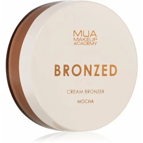 MUA Makeup Academy Bronzed kremasti bronzer odtenek Mocha 14 g