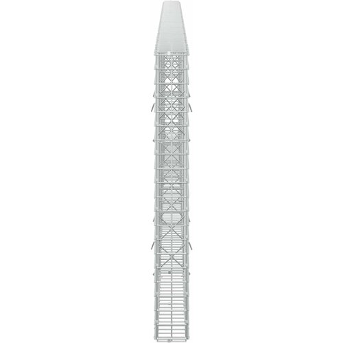  Gabion s žicom debljine 3,5 mm i mrežom 5x5 cm 500x10x100 cm Slike