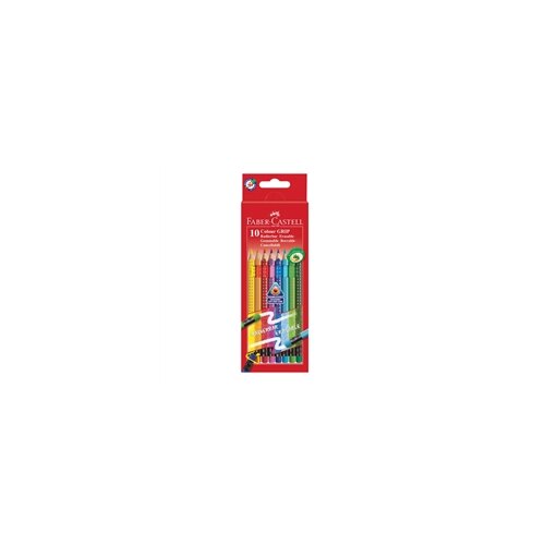 Faber-Castell Bojice Grip z radirko, 10 komada Cijene