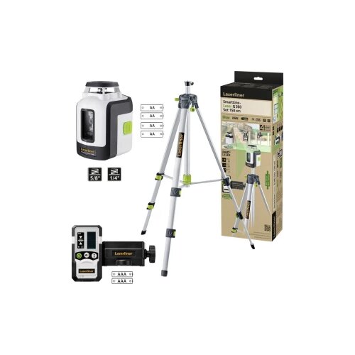 LASERLINER SmartLine-Laser G360 Set 150cm 360&amp;deg; linijski laser Slike