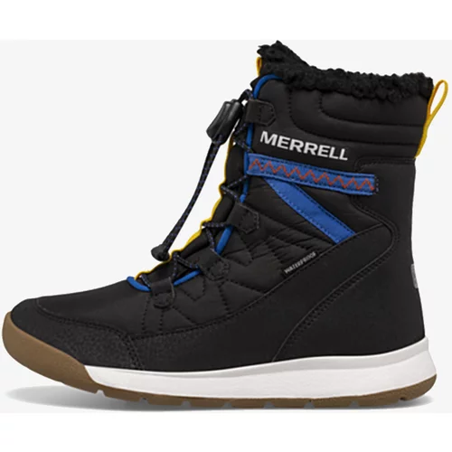 Merrell Dječja zimska obuća SNOW CRUSH 3.0 WTRPF Crna