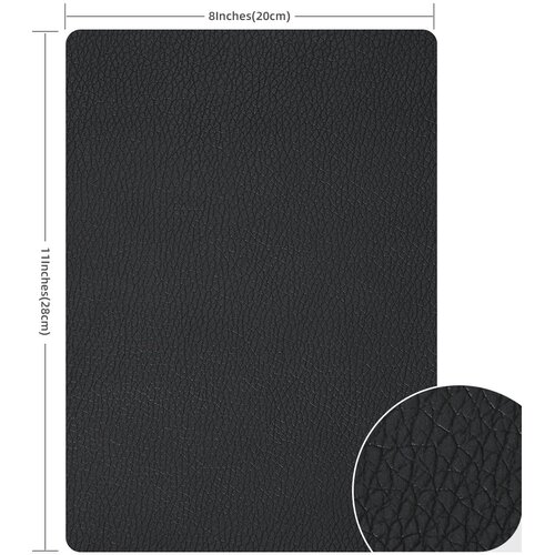 INF Samolepilni na&scaron;itek iz PU usnja Black, (21297464) Cene