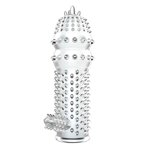  Navlaka za penis, Sa izbočinama, 12.8cm, Providna Slike