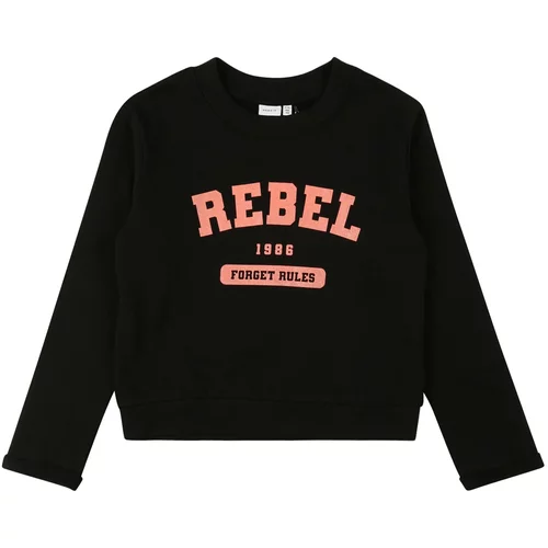 name it Sweater majica 'Negu' rosé / crna