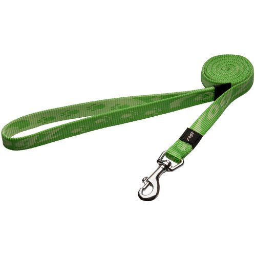 Rogz alpinist povodac za pse od mekane tkane trake m — 16 mm / 1.4 m zelena Cene