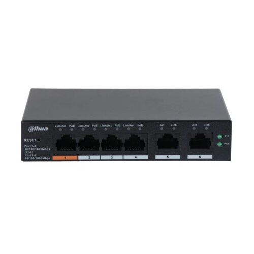 Dahua CS4006-4GT-60 6-Port Cloud Managed Desktop Gigabit Switch with 4-Port PoE Slike