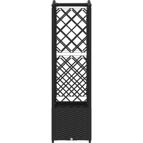  Povi&amp;scaron;eni krevet s mrežom i krovom Crna 125 x 40 x 138 cm PP Slike