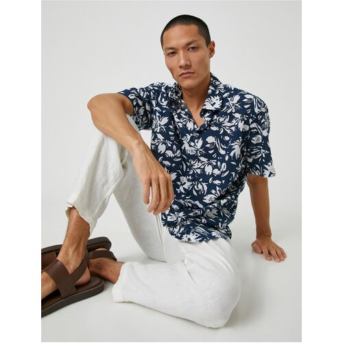 Koton Shirt - Navy blue - Regular fit Slike