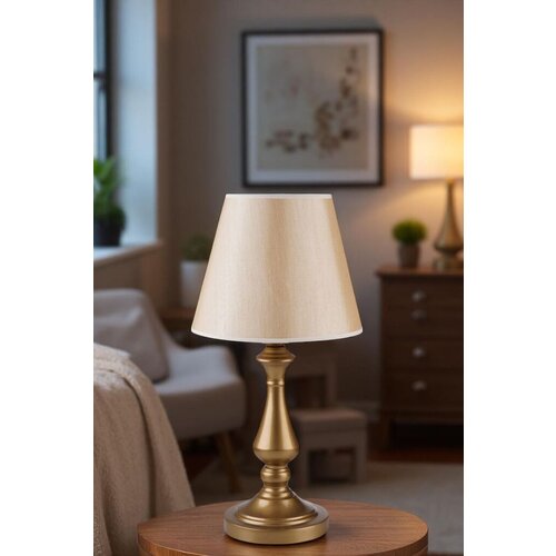 Opviq Stona lampa 8907-3, Zlatne boje Cene