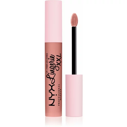 NYX Professional Makeup Lip Lingerie XXL tekoča šminka z mat učinkom odtenek 01 - Undressd 4 ml