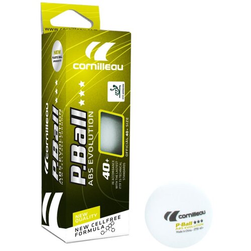 Cornilleau Plastične Žogice P-Ball *** ABS Evolution ITTF, (20374826) Slike