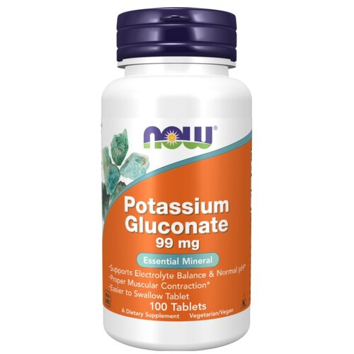Now Foods Kalij NOW, 99 mg (100 tableta) Cene