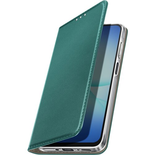 AVIZAR Preklopna torbica za Galaxy A17, magnetna, z držalom za kartice in funkcijo stojala, Temno zelena, (5000190229) Cene