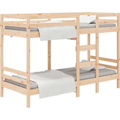  Krevet na kat 75 x 190 cm od masivne borovine Slike