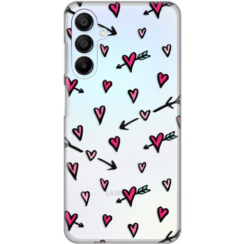  torbica silikonska print skin za samsung A156B galaxy A15 5G heart pattern Cene