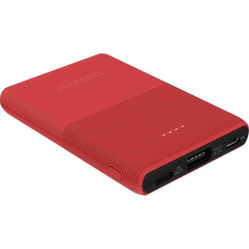 Terratec P50 powerbank (rezervni akumulatorji) 5000 mAh LiPo rdeča, (20432607) Cene
