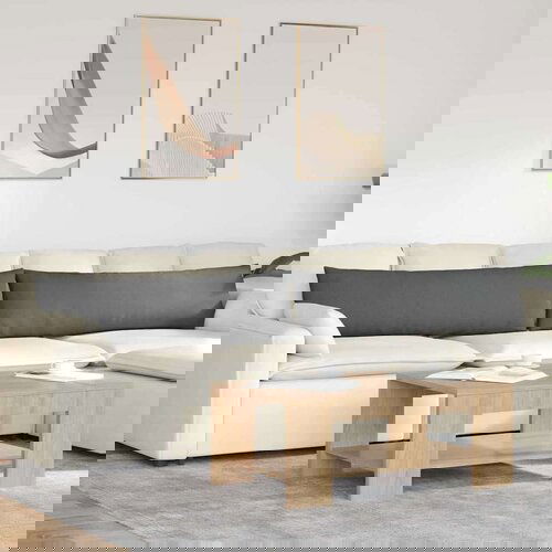 vidaXL Blazine za kavč 2 pcs Temno siva 145 x 40 cm blago Cene