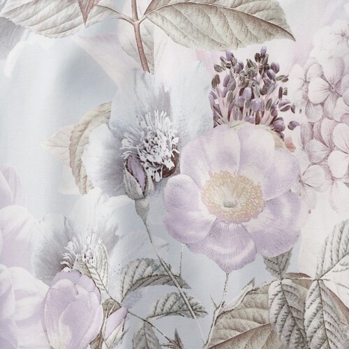 RHS Svijetlo plava posteljina za krevet za jednu osobu 135x200 cm Floral Serenity &amp;ndash; Slike