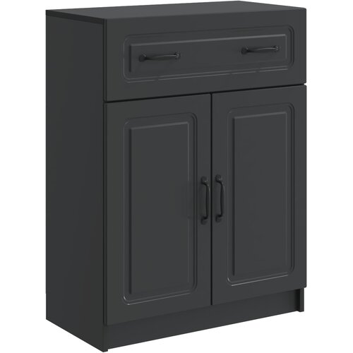  Kreveta s ladicama Crna 66 x 34,5 x 87 cm Konstruirano drvo Slike