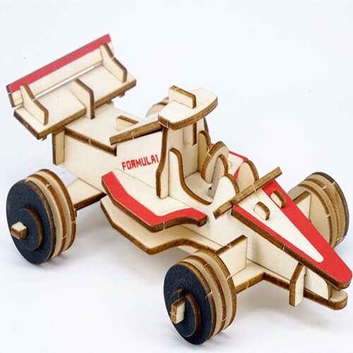  3d drvena puzzle - FORMULA 1 Cene