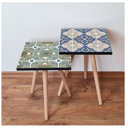 Hanah home set stolića za kafu 2Shp295, 2 dijela, šareni Cene