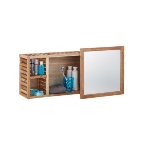 CH Home Zidna polica sa ogledalom Holly 800X170X300 Cene