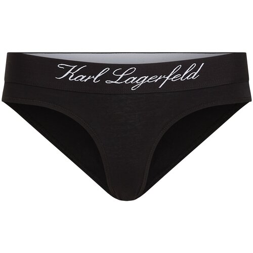 Karl Lagerfeld Slip 'Hotel' crna / bijela Cijene