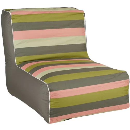  Napihljiv fotelj Novia (90 x 60 x 70 cm, roza, siva, zelena)