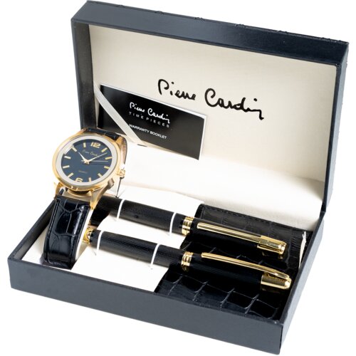 Pierre Cardin Gift Set Watch & Wallet & Pen Cene