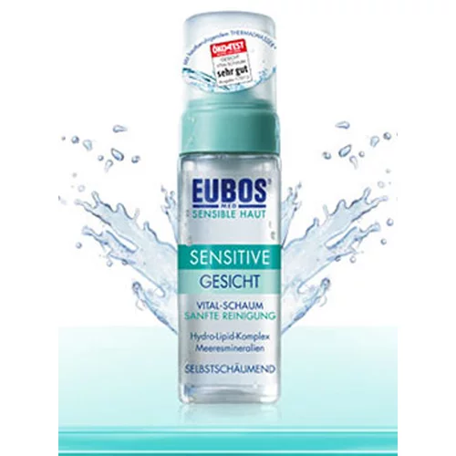Eubos Sensitive Vital-schaum, pena za čiščenje obraza