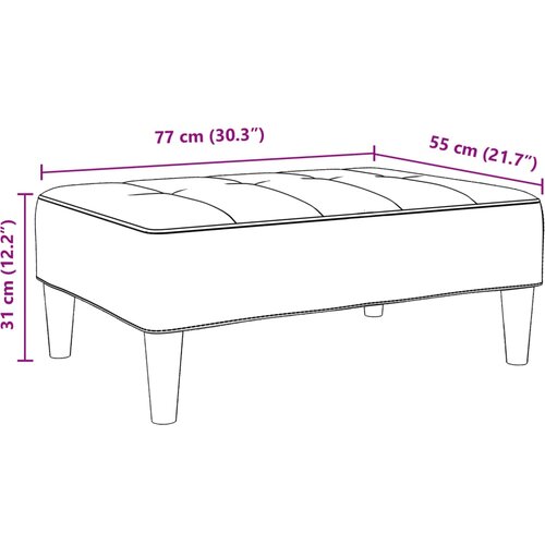  Tabure crni 77x55x31 cm bar&amp;scaron;unasti Slike