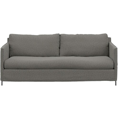 Furninova Temno siva sedežna garnitura 198 cm Petito – Cene