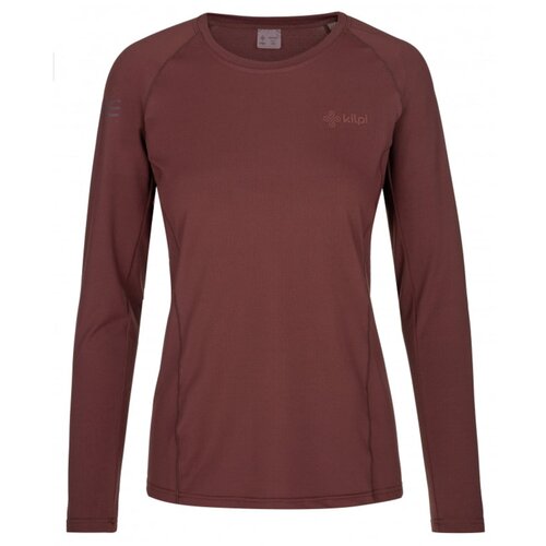 Kilpi Women's technical t-shirt with long sleeves LINA-W DARK RED Cene