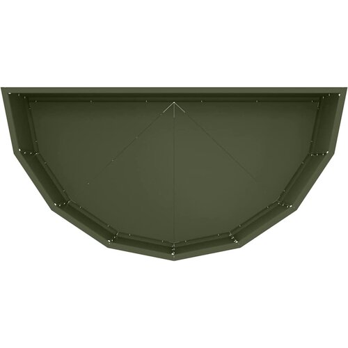  Sadilica Maslinasto zelena 90 x 45 x 35 cm Čelik Slike