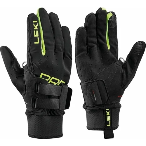 Leki PRC Shark Black/Neonyellow 9 Smučarske rokavice