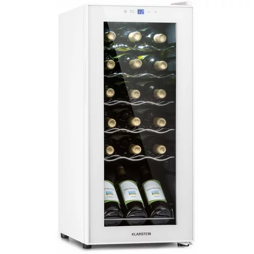 Klarstein Shiraz 18 Slim Uno, hladilnik za vino, 50 l, 18 steklenic, nadzorna plošča na dotik, 5-18 °C