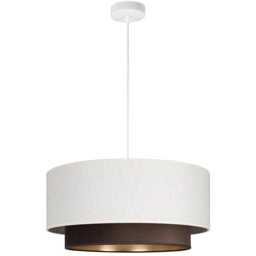  Visilica na sajli NATIA 1xE27/60W/230V prečnik 45 cm bela/braon Cene