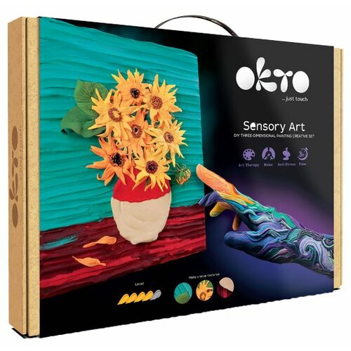  OKTO Kreativni 3D set "Suncokreti" 30 k 40 cm Cene