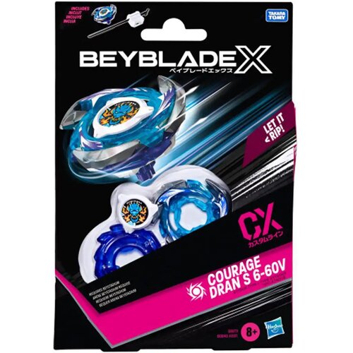 Hasbro Beyblade X Starter pack: Courage Dran S 6-60V CX početni set za vrtnju - Slike