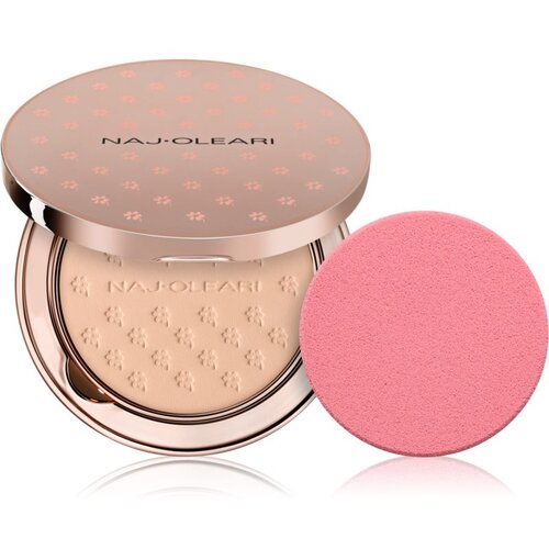 Naj Oleari Silk feel Wet & dry Powder Foundation tekoči puder v gobici za ženske 02 Peach 9.5 g Cene