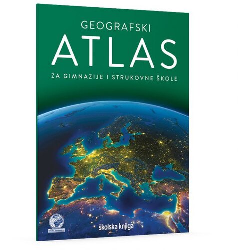 Atlas GEOGRAFSKI ZA GIMNAZIJE I STRUKOVNE &Scaron;KOLE &Scaron;KOLSKA KNJIGA Cijene