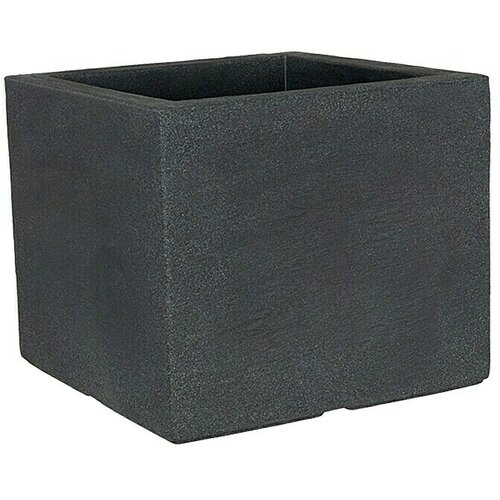 GELI Kvadratna posuda za biljke (Vanjska dimenzija (D x Š x V): 40 x 40 x 32,5 cm, Plastika, Antracit) Cijene