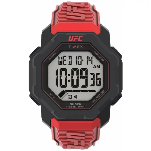 Timex Ročna ura Ufc Strenght Knockout TW2V88200 Black/Red