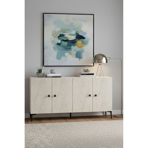 Hanah home Komoda s ladicama, 150x75x32cm, bež Slike