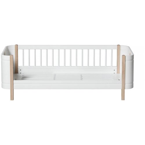 Oliver Furniture&amp;reg; otro&amp;scaron;ka posteljica mini+ junior bed 60x160 white/oak Slike