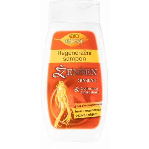 Bione Cosmetics Ginseng Goji + Chia regenerirajući šampon 260 ml