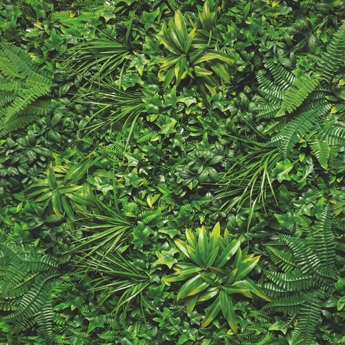 Tenax sintetična živa meja divy 3D tropical 1 m x 1 m zelena Cene