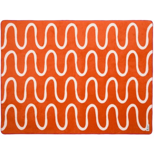 noo.ma Narančasta deka 150x200 cm Swirl &ndash; Cijene